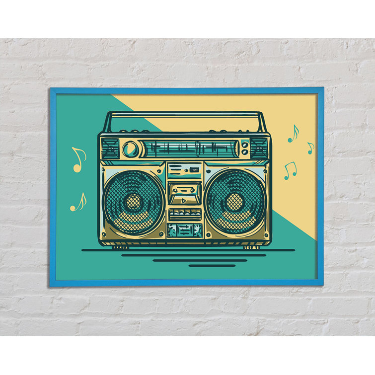 Ophelia & Co. Boombox Music Maker Single Picture Frame Art Prints